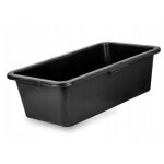 Bac de chantier rectangulaire 40l.