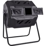 Mophorn - bac à compost à double chambre de 43 gallons, grand composteur rotatif à culbutage avec 2 portes ... Mophorn - bac à compost à double chambre de 43 gallons, grand composteur rotatif à culbutage avec 2 portes ...