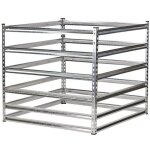 Bac � compost m�tallique dmk 900 z - composteur