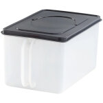 Bac de conservation alimentaire en plastique the collection avec poign�e de transport et couvercle - ...