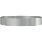 Vidaxl - cache - pot de jardin argent 120 x 120 x 20 cm acier galvanisé Vidaxl - cache - pot de jardin argent 120 x 120 x 20 cm acier galvanisé