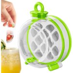 Bac � glace 2 en 1 ? bouteille + moule antiadh�sif, d�moulage facile