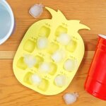 Bac � gla�ons ananas en silicone ? moule original pour gla�ons fantaisie, cocktails et boissons fra�ches ...