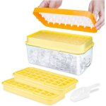 Bac a glacon, glacons moule de qualité alimentaire avec couvercles, libère tous les glaçons en une seconde, ... Bac a glacon, glacons moule de qualité alimentaire avec couvercles, libère tous les glaçons en une seconde, ...