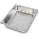 Bac gn 1 / 2 gastro norm gastronorm (acier inoxydable, 65mm de profondeur, perfor, inoxydable, anti ...