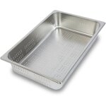 Bac gn 1 / 1 gastro norm gastronorm (acier inoxydable, 100mm de profondeur, perfor, inoxydable, anti ...