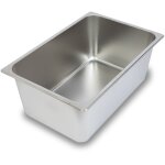 Bac gn 1 / 1 inox profondeur 200mm, hygiénique, - 40° à + 300°c, bain - marie pro ? vertes Bac gn 1 / 1 inox profondeur 200mm, hygiénique, - 40° à + 300°c, bain - marie pro ? vertes