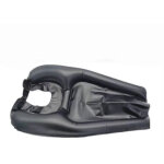 Bac lave t�te gonflable portable - lave tete gonflable - noir - 60385cm - adulte - anti - chute