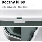 Bac � liti�re pour chat leo - rose