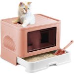 Yongqing - bac à litière pour chat moins de 15 kg bac litière chat - maison de toilette chat fermée - ... Yongqing - bac à litière pour chat moins de 15 kg bac litière chat - maison de toilette chat fermée - ...