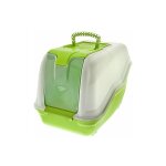 Bac � liti�re ferm� mod�le netta pour chats avec filtre � l'int�rieur