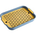 Bac à litière pour lapin, bac à litière de toilette pour petits animaux, utilisation de caisse d'entraînement ... Bac à litière pour lapin, bac à litière de toilette pour petits animaux, utilisation de caisse d'entraînement ...