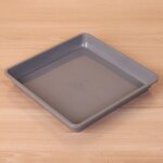 Bac � plantes en plastique gris 1818cm bac � �gouttement carr� bac � fleurs adapt� � l'int�rieur et � ...