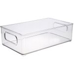 Bacs de rangement pour rfrigrateur, plus pais, haute visibilit, transparents, pour garde - manger, ...