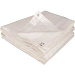 Bche de protection dcoupable 160g / m - en polythylne arme - indchirable - 4 x 6 - transparent ...