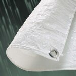 B�che blanche 6x10 m�tres - 90 grammes par m2