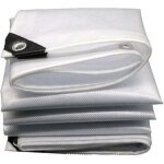 Bches (bricolage) - bche arme de protection 2x2m 230g / m - translucide / transparente - haute rsistance, ...