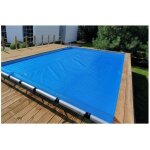 B�che � bulles d'�t� 4. 21 x 2. 41 m pour piscine bas7306