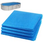 Vounot� b�che � bulles piscine rectangulaire 700x400cm bleu - 120�m - d�coupable - b�che solaire film ...