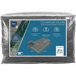 Bche  bulles pour piscine enterre 4 x 8 - 300 microns - gris opaque - dimensions couverture 3. 95