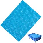 B�ches bulles piscine solaires rectangulaire / carr� couverture de piscine solaire, protecteur couvercle ...