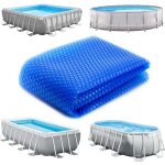 B�che � bulles rectangle pour piscine ou autre - bleu - 150220cm