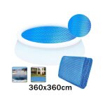 Bâche à bulles ronde 360cm pour piscine - bleu Bâche à bulles ronde 360cm pour piscine - bleu