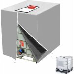 Bache pour cuve 1000l ibc, 210d réservoir d'eau couvercle, anti - uv anti - poussière couverture container ... Bache pour cuve 1000l ibc, 210d réservoir d'eau couvercle, anti - uv anti - poussière couverture container ...
