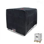 Bache pour cuve ibc 1000l, bche recuperateur d eau de pluie, anti - uv anti - poussire bache de reservoir ...
