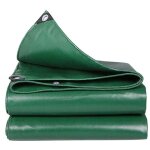 B�che �paisse ultra r�sistante - 300 g / m� - 4x6m - toile de protection - �tanche, b�che en toile, vertvert ...