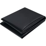 Bche pour tang en pvc, robuste noire bche de bassin 2m x 3m, bche liner pour bassin flexible durable ...
