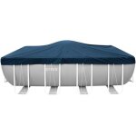 B�che hiver pour piscine rectangulaire 4, 00 x 2, 00 m intex