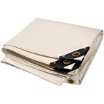 Premium bâche - isolant, bâche de protection beige avec oeillets, en pvc 180 g / m² - étanche, indéchirable(si ... Premium bâche - isolant, bâche de protection beige avec oeillets, en pvc 180 g / m² - étanche, indéchirable(si ...