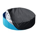 Bache piscine pour bassin, 420d  122 cm couvertures de piscine rondes, bche protection pour piscine ...