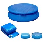 B�che pour piscine, b�che de protection pour piscine ronde, durable antipoussi�re couverture de piscine ...