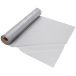 Bache en plastique tres resistante, 0, 2 mm, rouleau de bache en polyethylene pour jardin, 2 x 50 m, ...