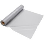 Bache en plastique tres resistante, 0, 2 mm, rouleau de bache en polyethylene pour jardin, 2 x 50 m, ...