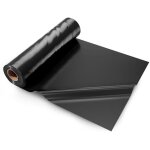 Bache en plastique tres resistante, 0, 25 mm epaisseur, rouleau de bache en polyethylene epais, 1, 52 ...
