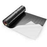 Bache en plastique tres resistante, 0, 25 mm, rouleau de bache en polyethylene epais, 3, 05 x 30, 48 ...