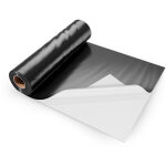 Bache en plastique tres resistante, 0, 25 mm, rouleau de bache en polyethylene epais, 3, 05 x 30, 48 ...