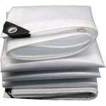 Bâche de protection exterieur, 3 x 3 m imperméable bâche transparente avec ?illets, bâche résistante ... Bâche de protection exterieur, 3 x 3 m imperméable bâche transparente avec ?illets, bâche résistante ...