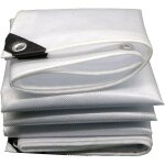 Bche de protection exterieur, 3 x 3 m impermable bche transparente avec ?illets, bche rsistante ...