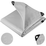 B�che de protection avec oeillets b�che imperm�able pvc 500g / m� ultra lourde et r�sistante rev�tue ...