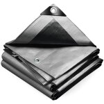 Jamais utilis�]b�che de protection en poly�thyl�ne 240g / m� b�che imperm�able ultra lourde et r�sistante ...