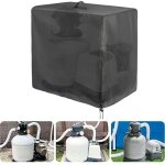 B�che de protection pour pompe de piscine, housse de pompe de piscine 84x61x86cm, housse de filtre � ...