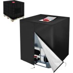 B�che r�servoir d'eau ibc 1000 l couverture container citerne eau pluie avec fermeture �clair coupe - ...