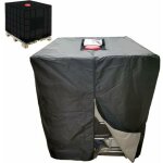 [jamais utilis�] b�che r�servoir d'eau ibc 1000 l couverture container citerne eau pluie avec fermeture ...