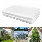 Bache pour serre, 2 x 10 m�tres bache serre, transparent bache de serre, r�utilisable bache pour serre ...