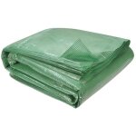 Bâche pour serre tunnel verte - 18 m² - vert Bâche pour serre tunnel verte - 18 m² - vert