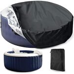 Bache spa gonflable, couverture spa ronde, bache piscine hivernage, bache hivernage piscine hors sol, ...